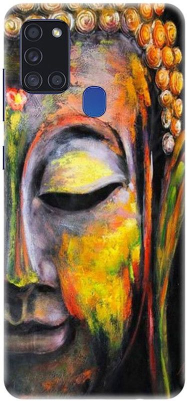 PNBEE Back Cover for Samsung Galaxy A21s, SM-A217F - God Print  (Multicolor, Hard Case, Pack of: 1)