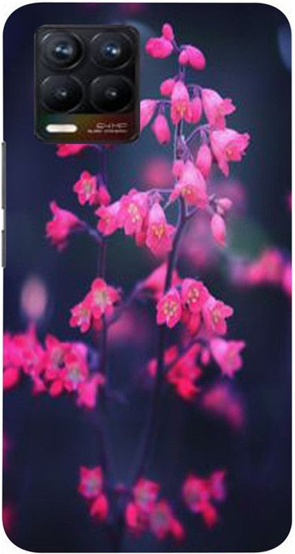 LAKHDATAAR Back Cover for realme 8 Pro  (Blue, Pink, Waterproof, Silicon, Pack of: 1)