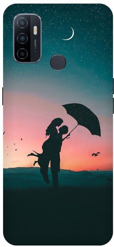 URCHIN Back Cover for Oppo A53 Love, Sweet Couple, Cut Kids, Girl, boy, Together  (Multicolor, Shock Proof, Pack of: 1)