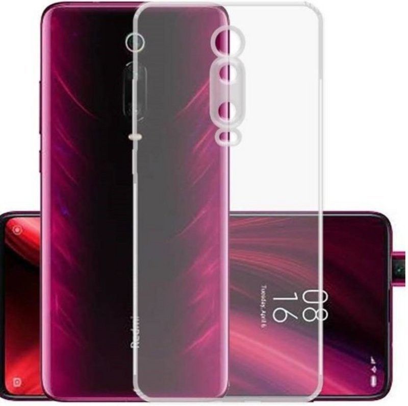 srskt case Pouch for Mi Redmi 8 4G  (Transparent, Camera Bump Protector, Pack of: 1)