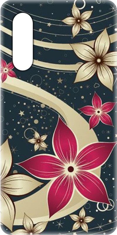 Smutty Back Cover for Vivo Z1x, Vivo 1917 - Flower Print  (Multicolor, Hard Case, Pack of: 1)