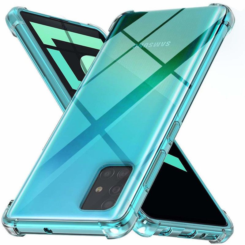 ss creation Back Cover for Samsung Galaxy M51  (Transparent, Shock Proof, Silicon, Pack of: 1)