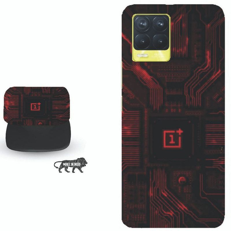 Zappy Back Cover for Realme 8 5G  (Multicolor, Cases with Holder, Pack of: 1)