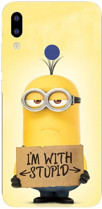 METOO Back Cover for Tecno id3k, Minions, Minians Design Back Cover_Print_311  (Multicolor, Dual Protection, Silicon, Pack of: 1)
