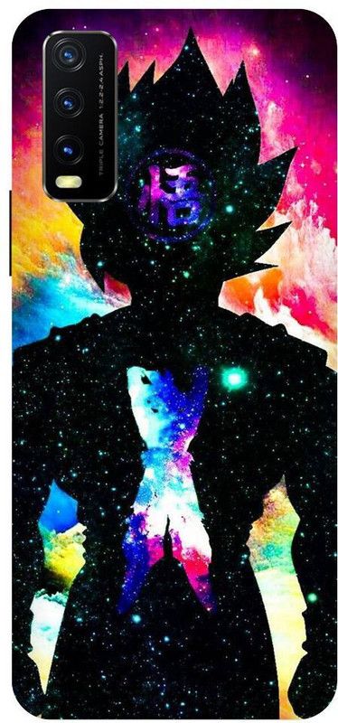 URCHIN Back Cover for Vivo Y20 goku, Dragon Ball Z, Cartoon, Anime, Kame Hame, Strong, Coku, Super Saiyan  (Multicolor, Shock Proof, Pack of: 1)