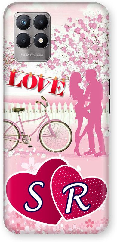 Ekish Back Cover for Realme 8i  (Pink, Pack of: 1)