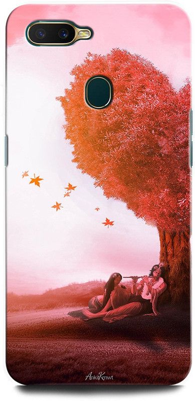 ORBIQE Back Cover for OPPO A12 CPH2083 KRISHNA, LORD KRISHNA, VASUDEV, GOD, KRISHN KANHIYA, RADHA  (Multicolor, Hard Case)