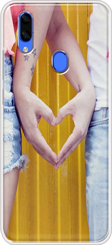 Hansviprint Back Cover for Lava Z93  (Multicolor, Grip Case, Silicon)