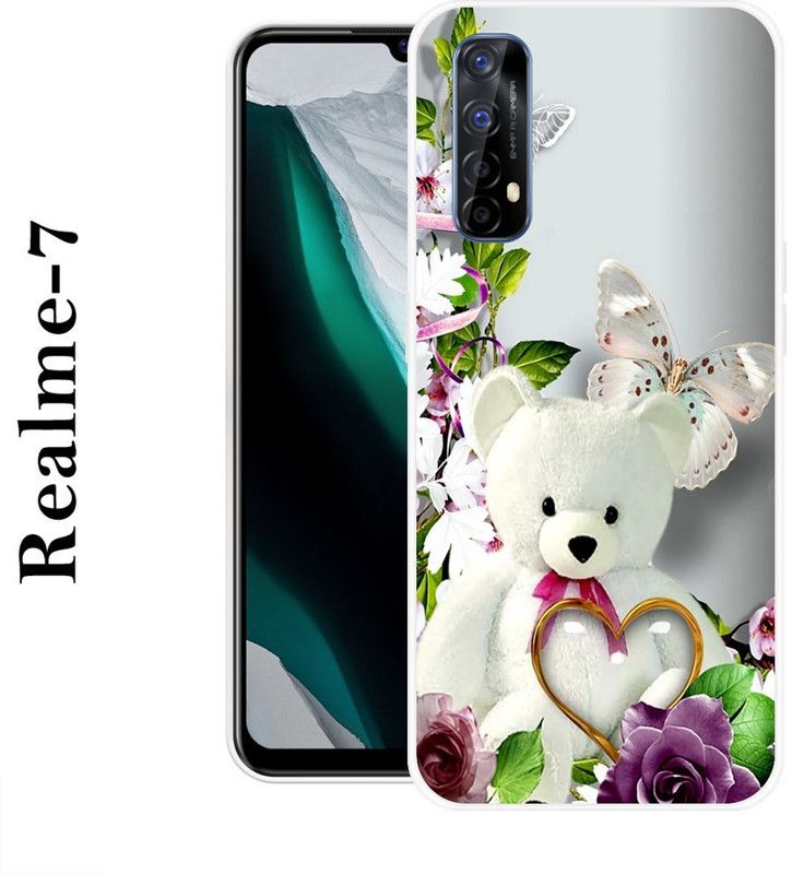 Sswastik Back Cover for Realme 7  (Multicolor, Silicon)