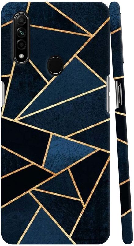 GS PANDA COLLECTIONS Back Cover for OPPO A8  (Blue, Beige, Pack of: 1)