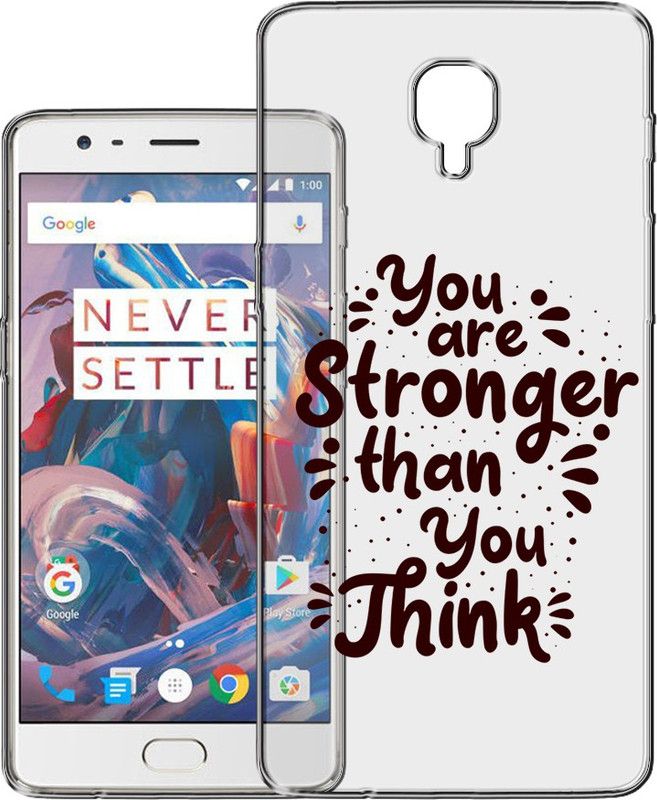 HANIRY Back Cover for One plus 3 back cover | Oneplus 3 back cover | Oneplus A3003 back cover | PNG_83  (Multicolor, Flexible, Silicon, Pack of: 1)