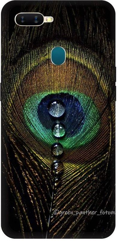 URCHIN Back Cover for Oppo A7 Radha Krishna, Radha and Krishna, Krishna, Radha, God  (Multicolor, Shock Proof, Pack of: 1)