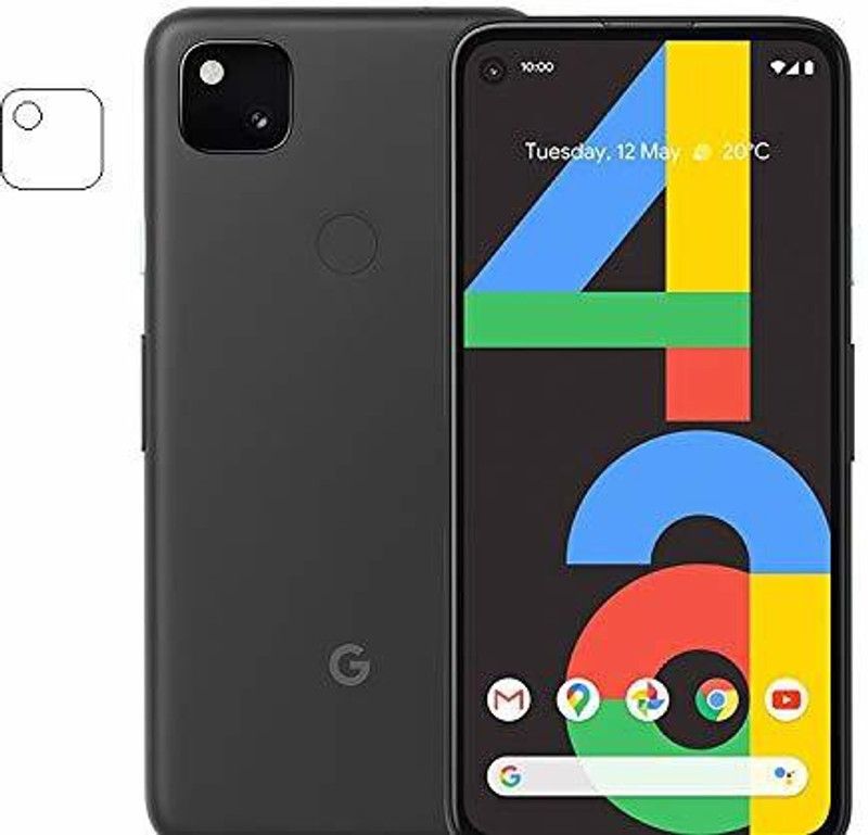 Transparent Back Camera Lens Glass Protector for Cii Google Pixel 4A  (Pack of: 2)