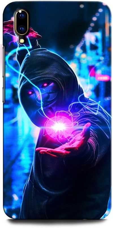 GRAFIQE Back Cover for Vivo V11 Pro 1804 ANONYMOUS BLADE, JOKER, HACKER, V FOR VANDATA  (Multicolor, Shock Proof, Pack of: 1)