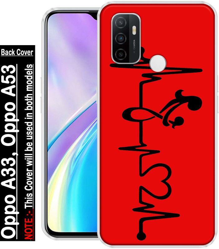 REALKING Back Cover for Oppo A33, Oppo A53  (Multicolor, Grip Case, Silicon, Pack of: 1)