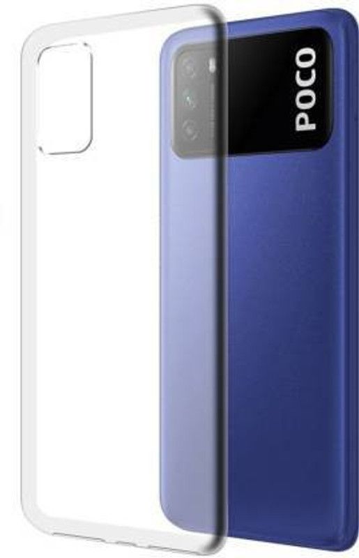 Graphicase Back Cover for Poco M3  (Transparent, Grip Case, Silicon)