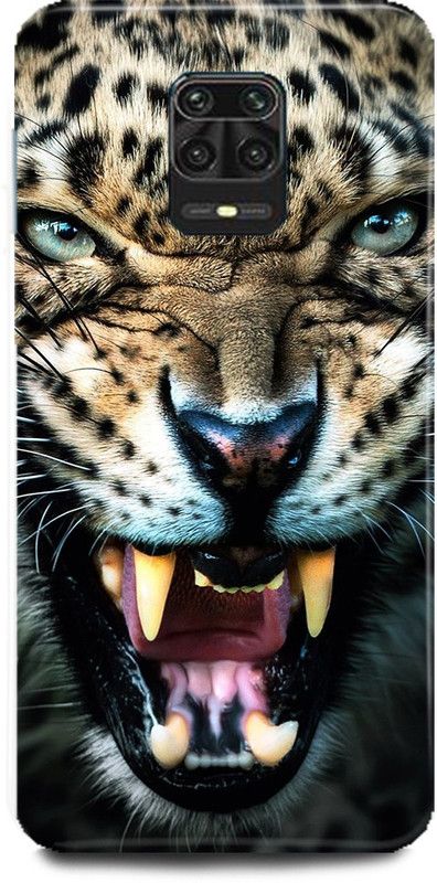 MRBE Back Cover for POCO M2 Pro, LION TIGER BACK COVER  (Multicolor, Hard Case, Pack of: 1)