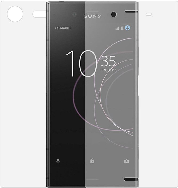 CASE CREATION Front and Back Screen Guard for Sony Xperia XZ1 2018  (Pack of 2)