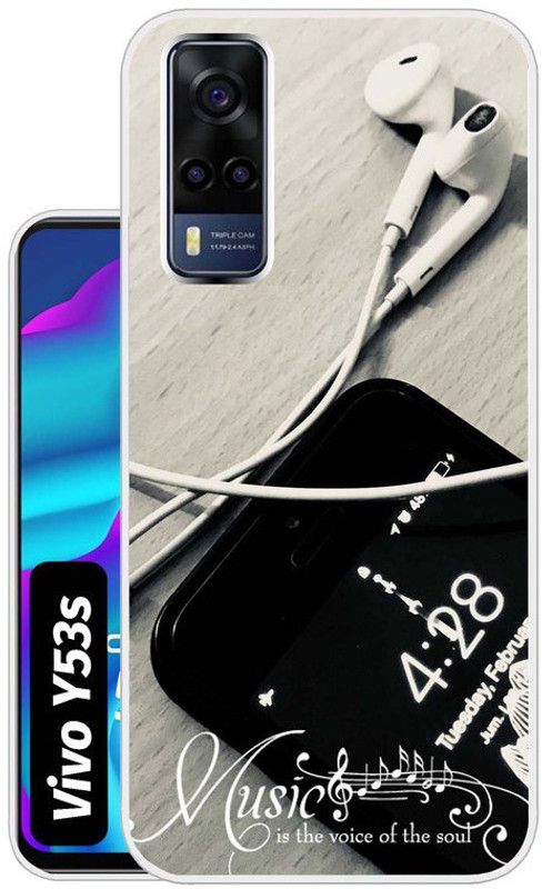 Flipkart SmartBuy Back Cover for Vivo Y53s  (Multicolor, Dual Protection, Silicon, Pack of: 1)