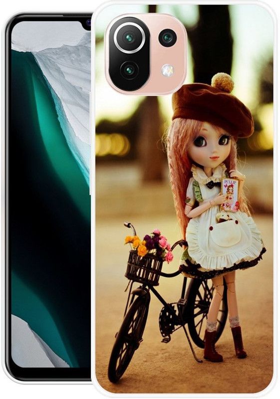 KLC Back Cover for Xiaomi 11Lite NE  (Multicolor, Grip Case, Silicon, Pack of: 1)