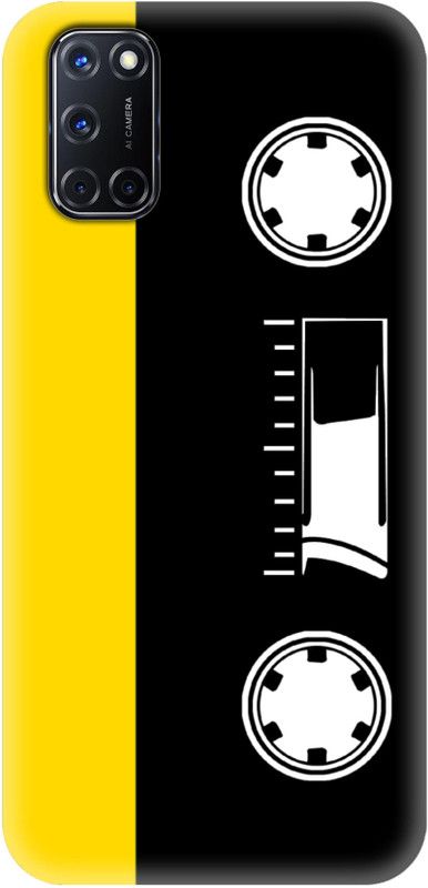 Smutty Back Cover for Oppo A52, CPH2061, CPH2069 - Cassette Print  (Multicolor, Hard Case, Pack of: 1)