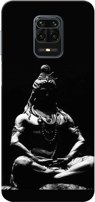 ADITI Designs Back Cover for Mi Redmi Note 9 Pro Max, Mi Redmi Note 9 Pro, Xiaomi Redmi Note 10 Lite  (Black, White, Dual Protection, Pack of: 1)