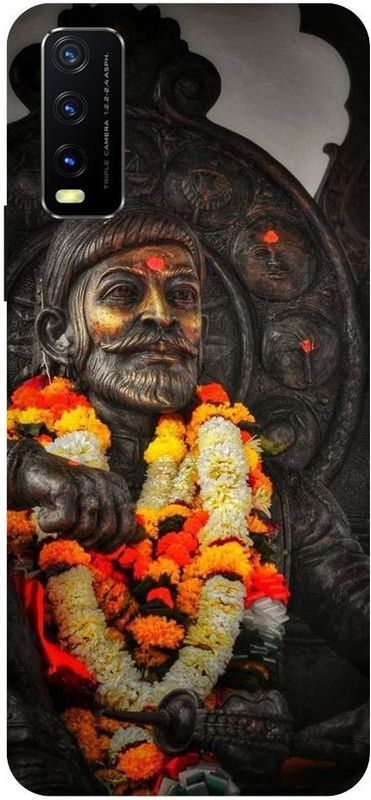 URCHIN Back Cover for Vivo Y20 Shivaji, Maharaja Shivaji, India, Famous, Fighter, Shivaji Rao  (Multicolor, Shock Proof, Pack of: 1)