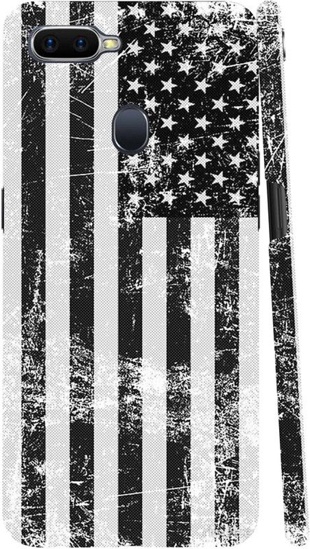 GS PANDA COLLECTIONS Back Cover for OPPO A12s  (Black, White, Pack of: 1)