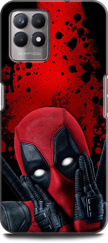 Dronk Back Cover for Realme 8i, RMX3151 DEADPOOL  (Multicolor, Dual Protection, Pack of: 1)