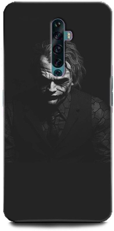 Afterglow Back Cover for OPPO Reno2 Z JOKER, BATMAN, HEATH LEDGER JOKER, DARK KNIGHT, WHY SO SERIOUS  (Multicolor, Shock Proof, Pack of: 1)