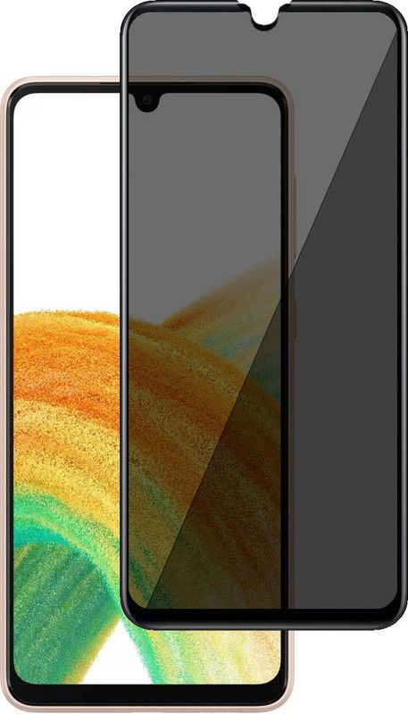 ULTRA Edge To Edge Tempered Glass for Samsung A33 5G  (Pack of 1)