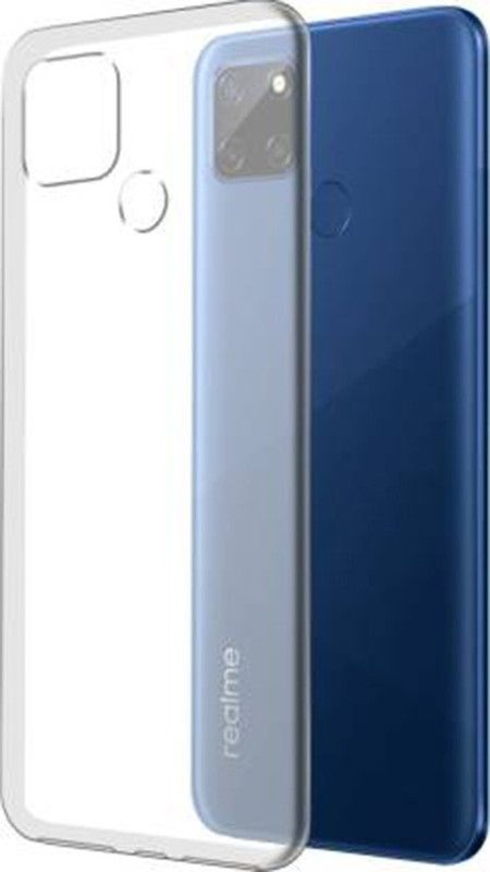 shellmo Back Cover for Realme C12  (Transparent, Waterproof, Pack of: 1)