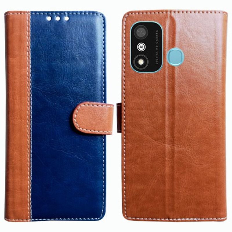 Mxkart Flip Cover for Itel A27  (Brown, Pack of: 1)