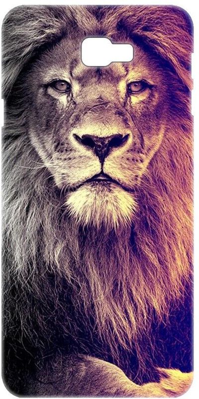 Smutty Back Cover for Samsung Galaxy J7 Prime 2, Samsung Galaxy On7 Prime - Lion Print  (Multicolor, Hard Case, Pack of: 1)