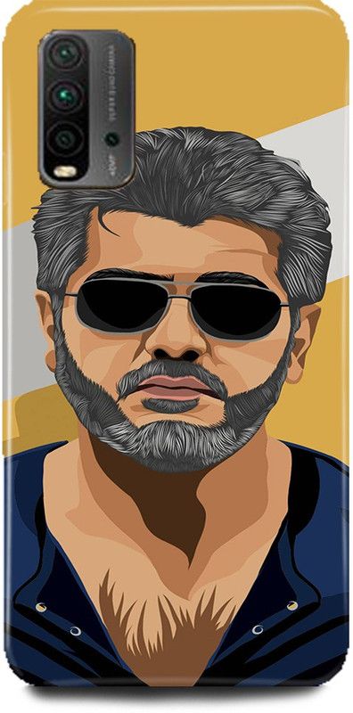 MP ARIES MOBILE COVER Back Cover for POCO M3, MZB087CIN, ajith tollywood south actor  (Multicolor, Hard Case)