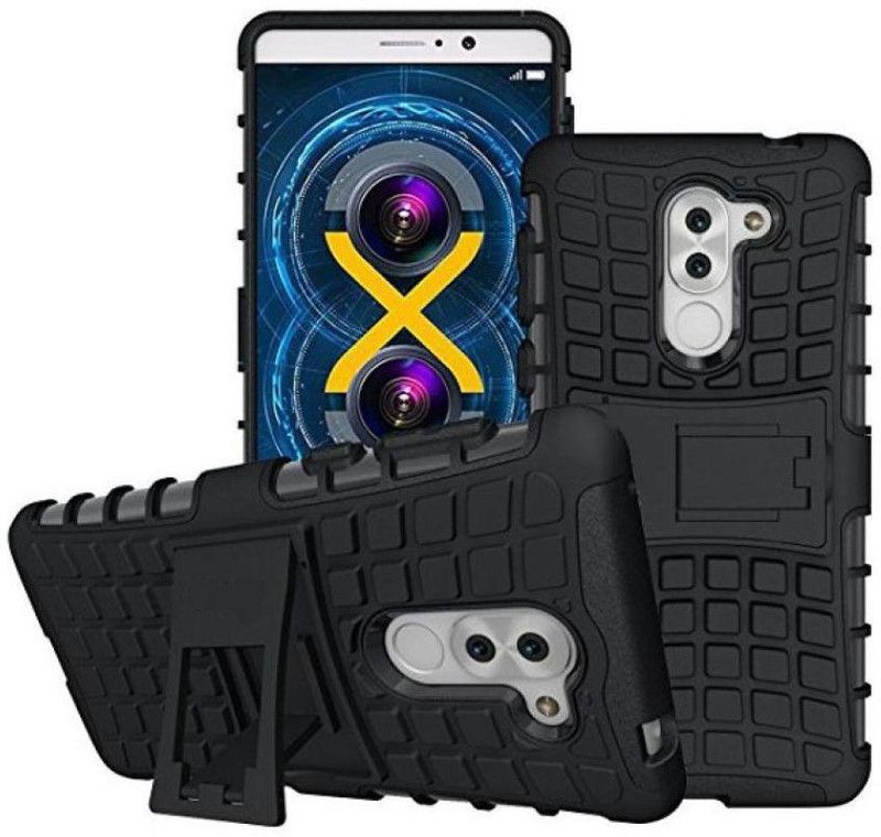 CELLCAMPUS Back Cover for Lenovo K8 Note  (Black, Pack of: 1)