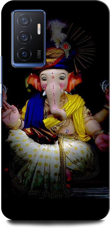 GRAFIQE Back Cover for Vivo V23e 5G GANESH JI, GANPATI, LORD GANESHA, GOD  (Multicolor, Shock Proof, Pack of: 1)