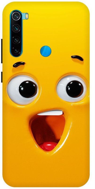Zaplab Back Cover for Redmi Note 8,MZB07R5IN Cool Emoji Funny Cartoon Printed Back Cover  (Multicolor, Waterproof, Pack of: 1)