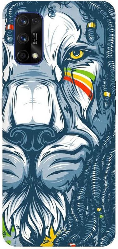 URCHIN Back Cover for Narzo 20Pro Lion, King, Logo, Black, Lion King  (Multicolor, Shock Proof, Pack of: 1)