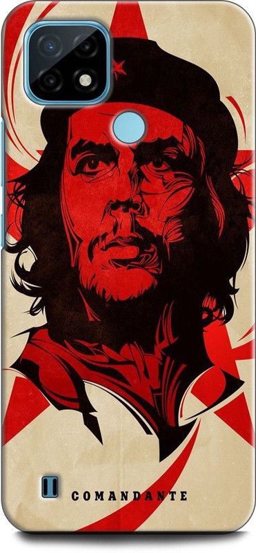 KEYCENT Back Cover for Realme C21Y, RMX3261 CHE GUEVARA, SOCCER PLAYERS, FOOTBALL  (Multicolor, Pack of: 1)