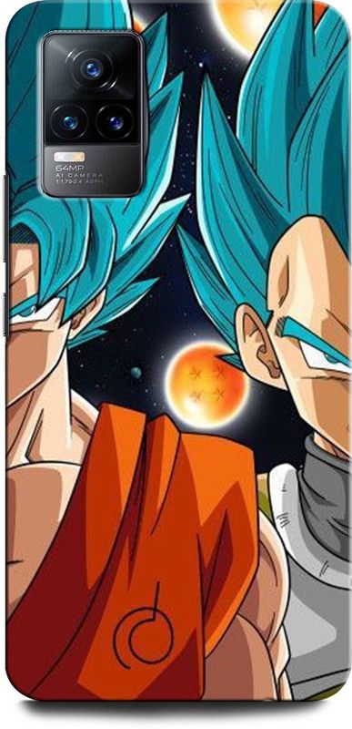 GRAFIQE Back Cover for VIVO V21E 4G GOKU, DRAGONBALLZ, ANIME, SUPERSAIYAN  (Multicolor, Shock Proof, Pack of: 1)
