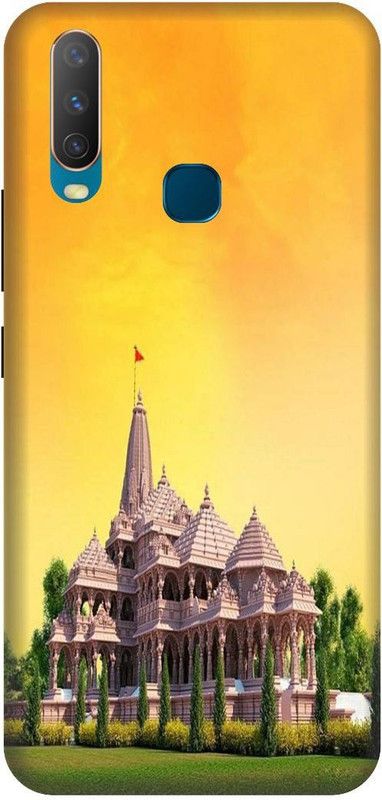 Thecoverking Back Cover for Vivo Y12 (Ram mandir,ram temple,ayodha temple,back cover  (Multicolor, Waterproof, Pack of: 1)