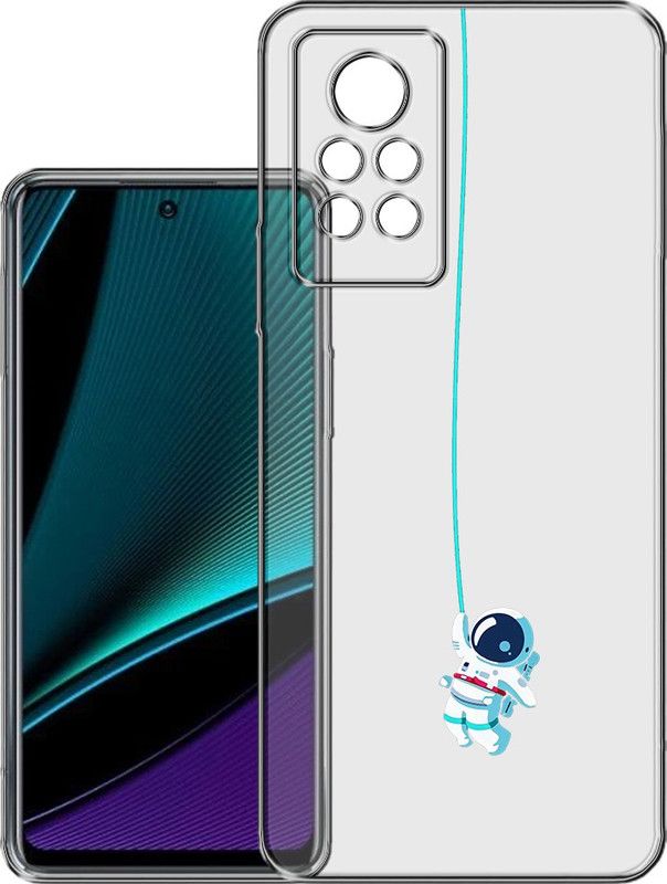 HANIRY Back Cover for Infinix Note 11 Pro / X697 mobile cover | SPACEMAN | Designer | PNG_99  (Multicolor, Flexible, Silicon, Pack of: 1)