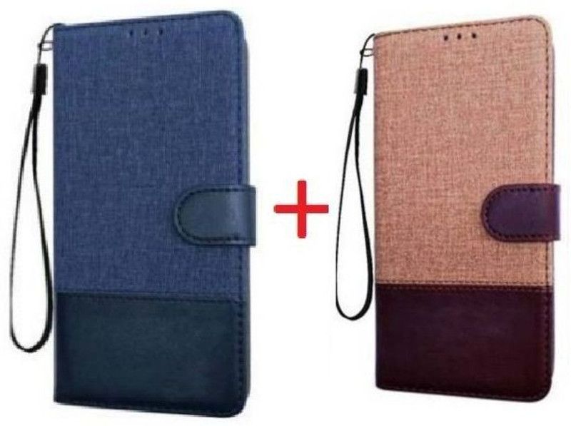 RidivishN Back Cover for Tecno POVA  (Brown, Blue, Shock Proof, Pack of: 2)