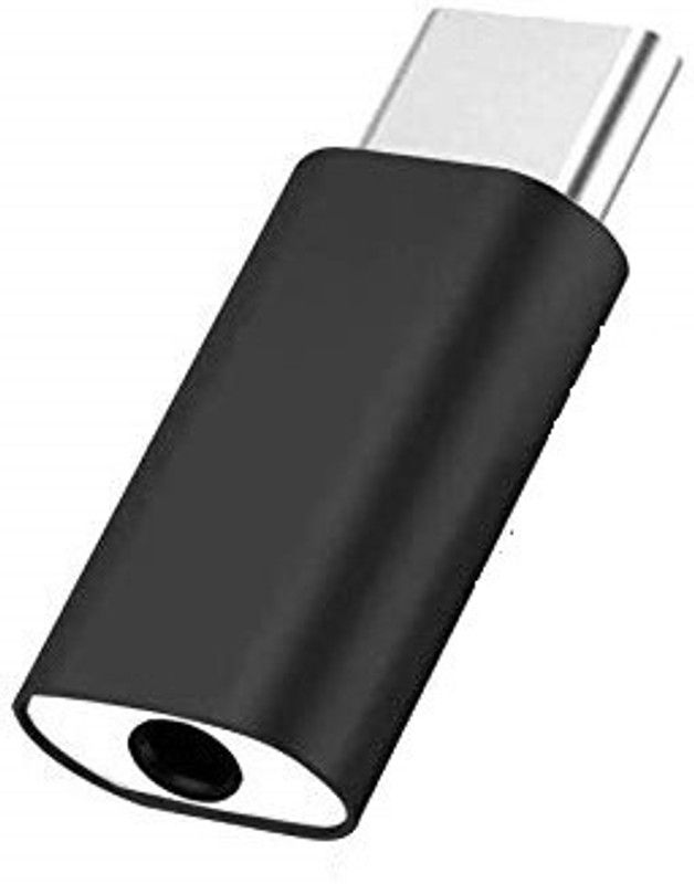 Stylewell Black Usb Type-C 3.5 Mm Female Jack Audio Headphone Splitter Reversible Design Connector Converter Adapter All Type of C Smartphones Mobiles (Multicolor) Phone Converter  (Android)