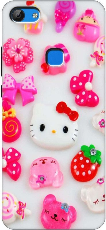 SBS Back Cover for VIVO V7 Plus  (Pink, White, Silicon, Pack of: 1)