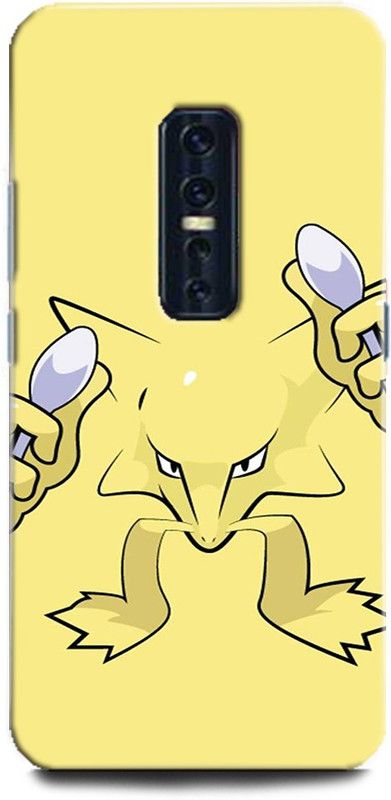 Afterglow Back Cover for Vivo V17 Pro POKEMON KADABRA, ANIME, KADABRA, POKEMON  (Multicolor, Shock Proof, Pack of: 1)
