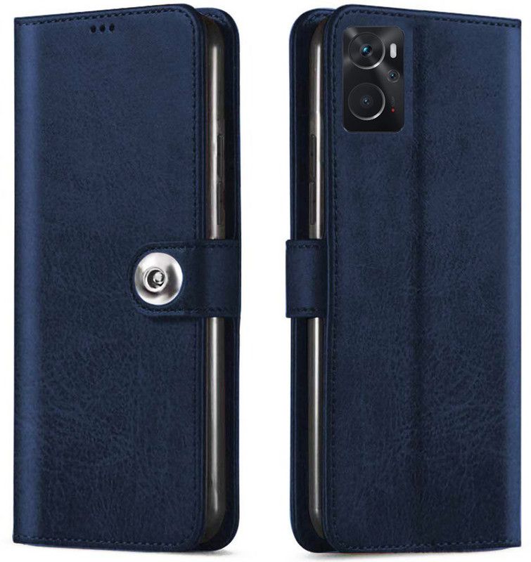 GLOVER Back Cover for OPPO K10  (Blue, Pack of: 1)