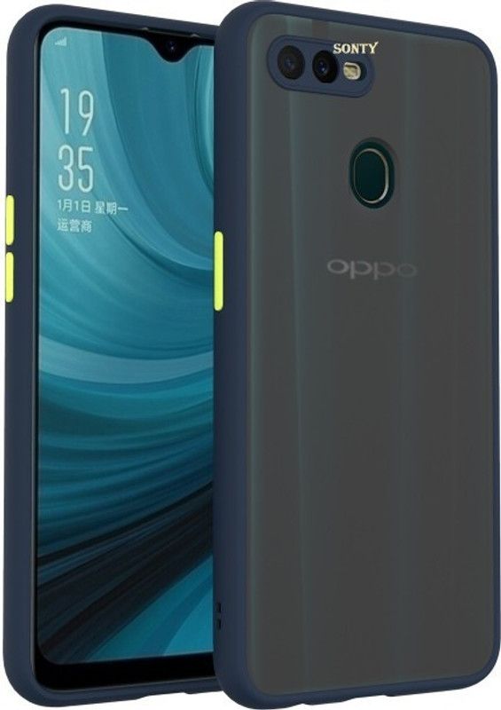 Skyforce Front & Back Case for OPPO F9 Pro  (Blue, Camera Bump Protector, Pack of: 1)