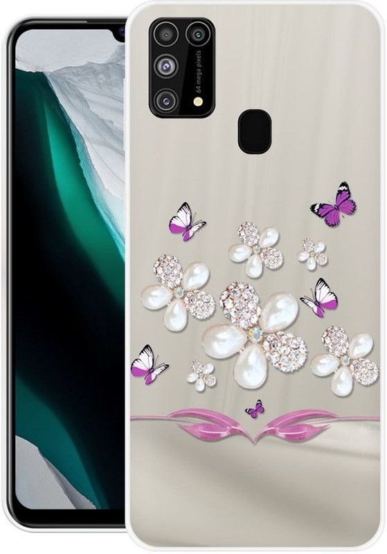 REALKING Back Cover for Samsung Galaxy M31, Samsung M31, Samsung Galaxy F41  (Multicolor, Grip Case, Silicon)
